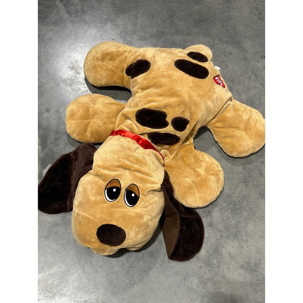 Hasbro, Pound Puppies, Large Plush, 32", Light Brown, Vintage, ~ 251112-WH E-1